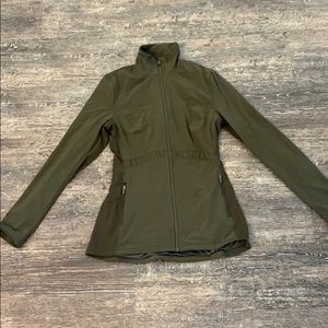 Hunter green Lululemon zip up